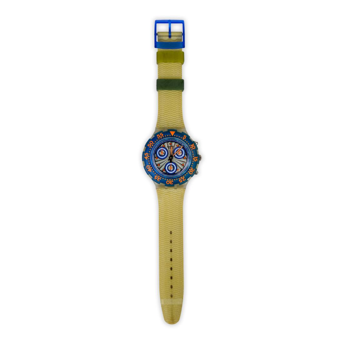 Swatch】腕時計 クロノグラフ1994年 SBK100 Swatch】腕時計 クロノ 